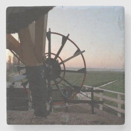 Uniek Uitzicht van binnenuit Stenen Onderzetter