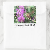 Uniek uitziende insect Hummingbird Moth Stickers (Tas)