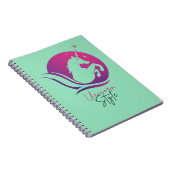 Uniek unicorn design notitieboek (Rechterzijde)