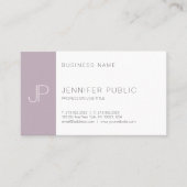 Uniek uniek model voor elegant design visitekaartje (Voorkant)