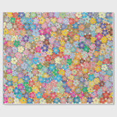 "Uniek vakantieverpakkingspapier" Cadeaupapier (Vlak)