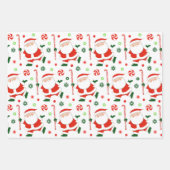 Uniek veld hockey vakantie cadeau inpakpapier vel (Voorkant 3)