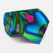 Uniek ventilatorpatroon stropdas (Opgerold)