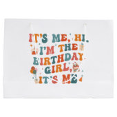 Uniek verjaardagsfeestje zijn me hi in de verjaard groot cadeauzakje (Achterkant)