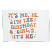 Uniek verjaardagsfeestje zijn me hi in de verjaard kussensloop (Voorkant)