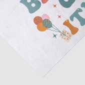 Uniek verjaardagsfeestje zijn me hi in de verjaard tissuepapier (Detail)