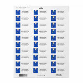 Uniek Verpleegster Etiket (Full Sheet)