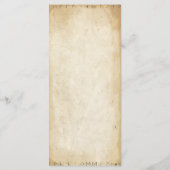 Uniek Viking Wedding Menu (Achterkant)