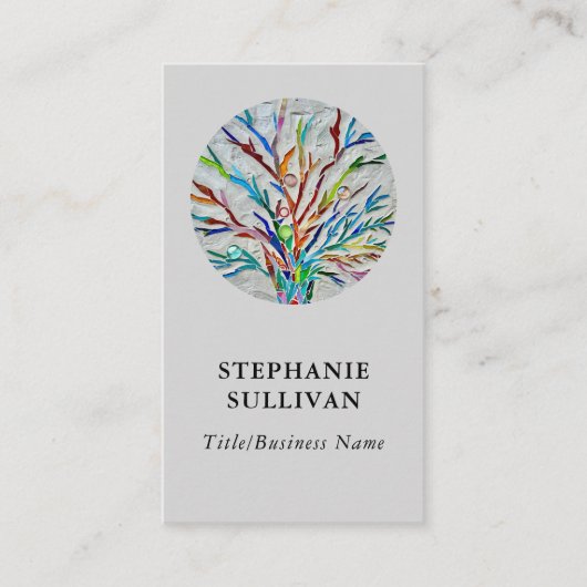 uniek visitekaartje (Voorkant)