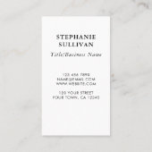 uniek visitekaartje (Achterkant)