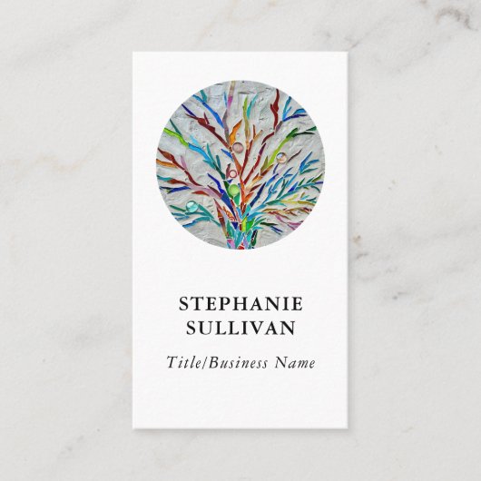 uniek visitekaartje (Voorkant)