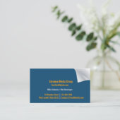 Uniek Visitekaartje (Staand voorkant)