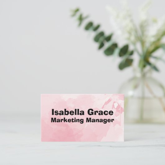 Uniek visitekaartje met QR-code (Staand voorkant)