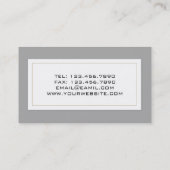 Uniek Visitekaartje reisagent (Achterkant)