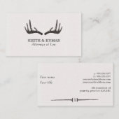 Uniek Visitekaartje van Antlers (Voorkant / Achterkant)