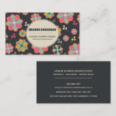 Uniek Visitekaartje van de Vloeren van de Retrosti (Voorkant / Achterkant)