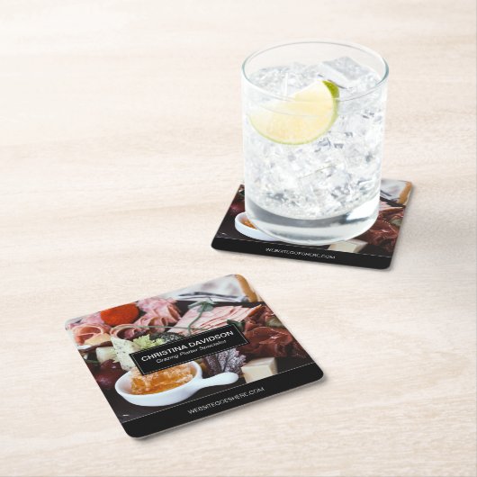 Uniek Visitekaartje voor grazende laatstgenoemde Kartonnen Onderzetters (Insitu)