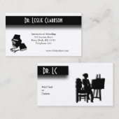 Uniek Visitekaartje voor leraren (Voorkant / Achterkant)