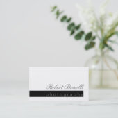 Uniek Visitekaartje voor moderne grafische kaart (Staand voorkant)