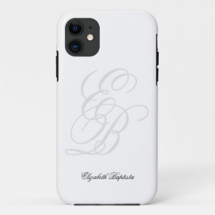 Uniek Vlaams Elegant Monogram Case-Mate iPhone Case