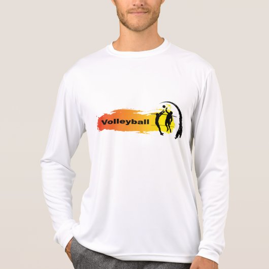 Uniek Volleybalembleem T-shirt (Voorkant)