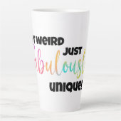 Uniek voor Latte liefhebbers Latte Mok (Voorkant)