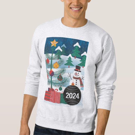 Uniek Vrolijk Kerst T-shirt - Kerstcadeau (Voorkant)