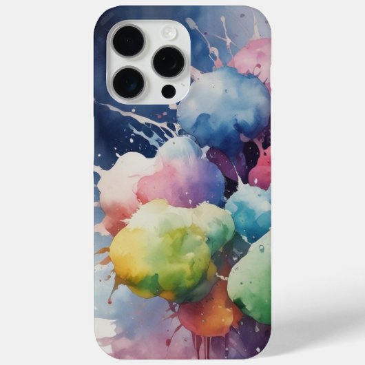 Uniek Waterverf ontwerp – ideaal voor cadeau Case-Mate iPhone Case (Achterkant)