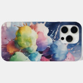 Uniek Waterverf ontwerp – ideaal voor cadeau Case-Mate iPhone Case (Achterkant (horizontaal))