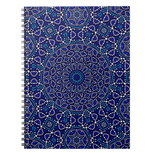 Uniek Whimsical Dot Art Notitieboek (Voorkant)