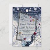 Uniek winter Ikabana feestelijk ontwerp Kaart (Voorkant)