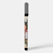 Uniek Wolf en Bloemen monogram Case-Mate iPhone Case (Achterkant / Rechts)