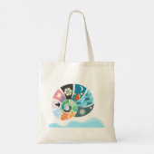 Uniek Zee Shell Tote Bag (Achterkant)