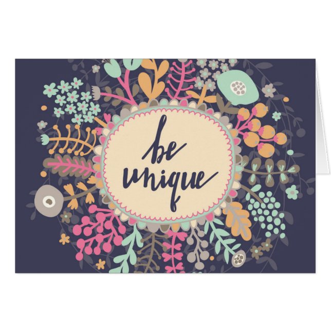 uniek zijn (Voorkant Horizontaal)