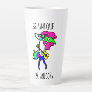 Uniek zijn als Unicorn Latte Mok
