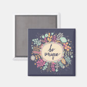 uniek zijn magneet (Voorkant / Achterkant)