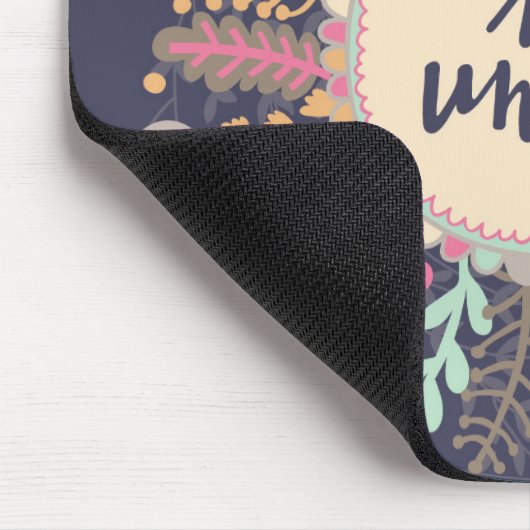 uniek zijn muismat (Hoek)