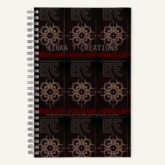 uniek zijn notitieboek (Voorkant)