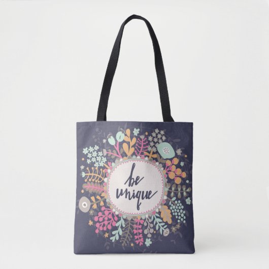 uniek zijn tote bag (Voorkant)