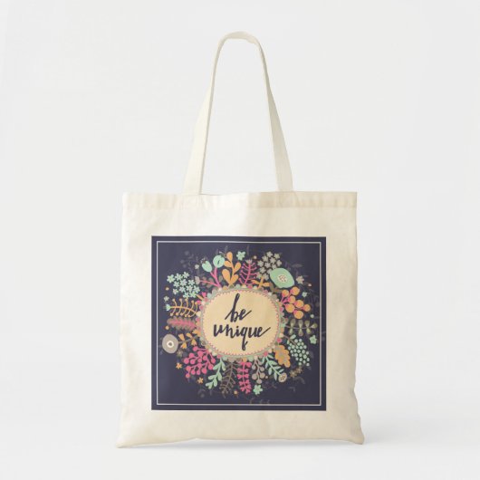 uniek zijn tote bag (Voorkant)