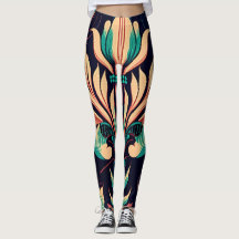 Uniek zwart bloemenpatroon