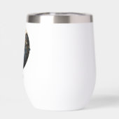 Uniek Zwart Goud Kosmische Leeuw Sterrenteken Symb (Achterkant)