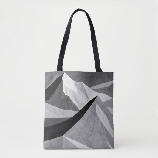 Uniek zwart-wit tote bag (Voorkant)