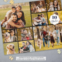 Unieke 10 Foto Collage Eenvoudig Zwart