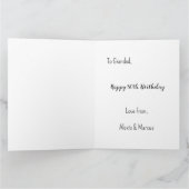 Unieke 12 fotocollage minimalistisch eenvoudig mon kaart (Binnen)