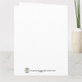 Unieke 12 fotocollage minimalistisch eenvoudig mon kaart (Achterkant)