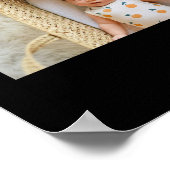 Unieke 12 fotocollage minimalistisch eenvoudig mon poster (Hoek)