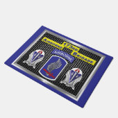 Unieke 173rd Airborne Brigade Combat Team Deurmat (Schuin)