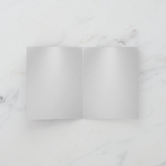 Unieke 25e bruiloft Jubileum dank u kaarten (Binnen)