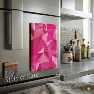 Unieke 2,5" x 3,5" rechthoekige magneet voor moder